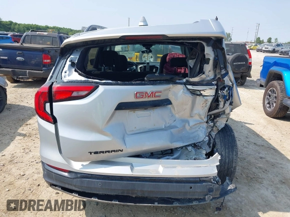 2020 GMC Terrain SLE with VIN 3GKALMEV3LL321078, listed as a IAAI auction lot 42414035 with 51,546 mi miles and . Bid and sale history available at DreamBid. Image 16.
