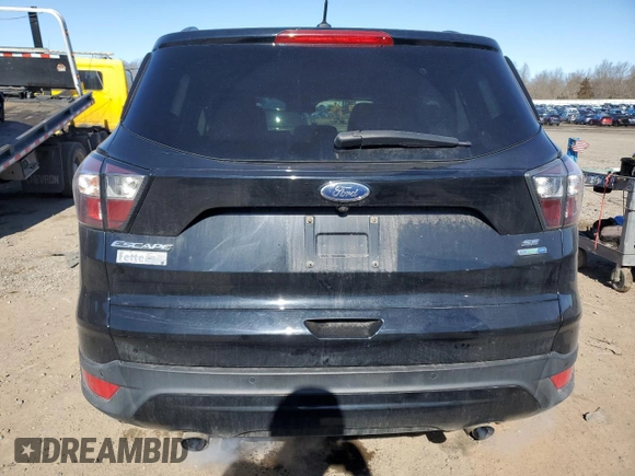 2017 Ford Escape SE with VIN 1FMCU9GD1HUC70739, listed as a Copart auction lot 46060905 with 127,041 mi miles and Clean Title. Bid and sale history available at DreamBid. Image 6.