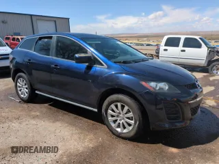 2010 Mazda CX-7 Sport with VIN JM3ER2W58A0309525, listed as a Copart auction lot 52042445 with 121,325 mi miles and Salvage Title. Bid and sale history available at DreamBid. Image 4.
