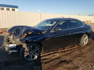 2015 BMW 3 Series 335i xDrive with VIN WBA3B9G55FNR93257, listed as a Copart auction lot 78356114 with Not Provided miles and Salvage Title. Bid and sale history available at carsss.com. Image 1.