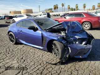 2023 Toyota GR86 Premium with VIN JF1ZNBE16P9750407, listed as a Copart auction lot 87491134 with 18,398 mi miles and Salvage Title. Bid and sale history available at carsss.com. Image 4.