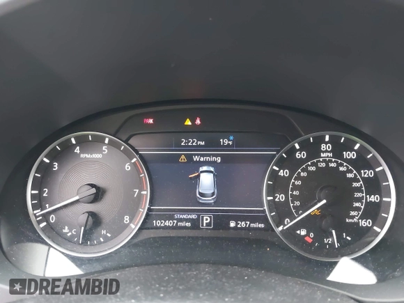 2019 Infiniti QX50 Essential z VIN 3PCAJ5M13KF136032, wystawiony jako IAAI lot #41391260 z przebiegiem 102 407 mil mil oraz . Historia ofert i sprzedaży dostępna na DreamBid. Obrazek 15.