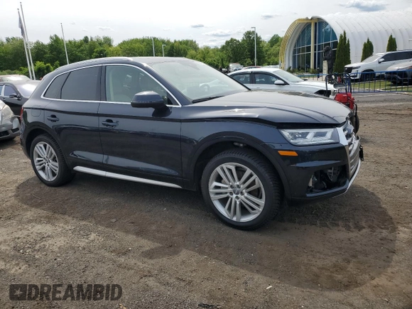 2019 Audi Q5 Prestige z VIN WA1CNAFY9K2128403, wystawiony jako Copart lot #58505195 z przebiegiem 97 257 mil mil oraz Szkoda całkowita • Salvage title. Historia ofert i sprzedaży dostępna na DreamBid. Obrazek 4.