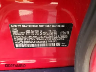 2021 MINI Countryman Cooper S with VIN WMZ83BR02M3M34658, listed as a Copart auction lot 41504825 with 49,051 mi miles and Salvage title. Bid and sale history available at DreamBid. Image 13.