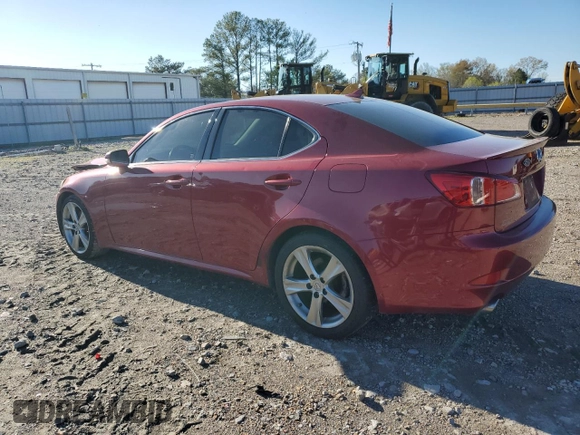 2011 Lexus IS 250 with VIN JTHBF5C20B5137428, listed as a Copart auction lot 50063875 with 193,685 mi miles and Salvage Title. Bid and sale history available at carsss.com. Image 2.