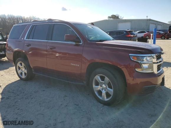 2018 Chevrolet Tahoe LT with VIN 1GNSKBKC5JR152561, listed as a Copart auction lot 46880095 with 131,666 mi miles and Salvage Title. Bid and sale history available at carsss.com. Image 4.