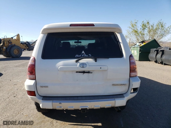 2005 Toyota 4Runner SR5 with VIN JTEBU14R950062303, listed as a Copart auction lot 49612285 with 170,314 mi miles and Salvage Title. Bid and sale history available at carsss.com. Image 6.