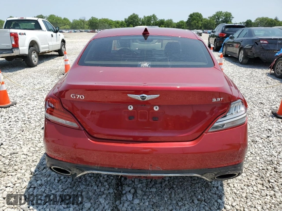 2019 Genesis G70 Advanced z VIN KMTG34LE0KU024820, wystawiony jako Copart lot #58488615 z przebiegiem 81 576 mil mil oraz Szkoda całkowita • Salvage title. Historia ofert i sprzedaży dostępna na DreamBid. Obrazek 6.