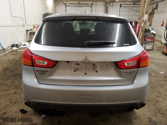 2017 Mitsubishi Outlander Sport ES 2.0 with VIN JA4AR3AU2HZ064037, listed as a Copart auction lot 47800495 with 98,485 mi miles and Salvage Title. Bid and sale history available at carsss.com. Image 6.
