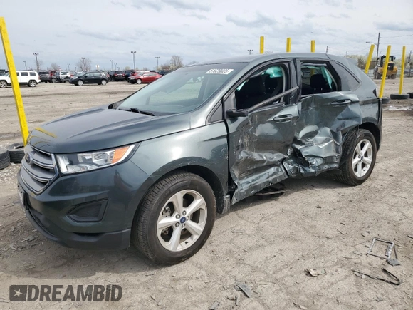 2015 Ford Edge SE with VIN 2FMTK3G92FBC32180, listed as a Copart auction lot 51629025 with Not provided miles and Non repairable. Bid and sale history available at DreamBid. Image 1.