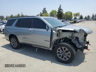 2023 Chevrolet Tahoe Z71 z VIN 1GNSKPKD9PR525616, wystawiony jako Copart lot #58828215 z przebiegiem 14 698 mil mil oraz Szkoda całkowita • Salvage title. Historia ofert i sprzedaży dostępna na DreamBid. Obrazek 4.