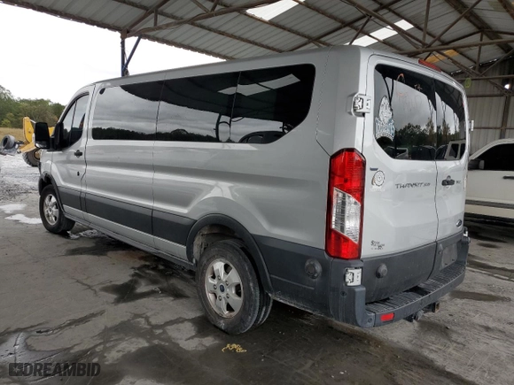 2020 Ford Transit Passenger Wagon XL with VIN 1FBAX2Y84LKA26412, listed as a Copart auction lot 80745484 with 95,100 mi miles and Salvage Title. Bid and sale history available at carsss.com. Image 2.