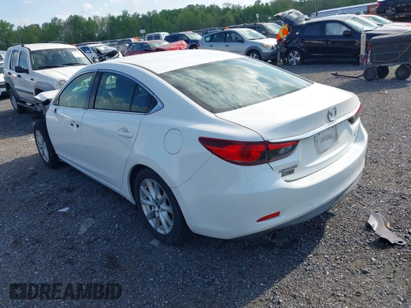 2014 Mazda 6 i Sport with VIN JM1GJ1U62E1116690, listed as a IAAI auction lot 42082188 with 144,137 mi miles and . Bid and sale history available at DreamBid. Image 3.
