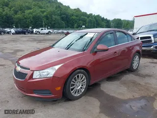 2012 Chevrolet Cruze ECO with VIN 1G1PJ5SC0C7240847, listed as a IAAI auction lot 39864183 with 189,787 mi miles. Bid and sale history available at carsss.com. Image 2.