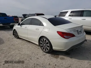 2017 Mercedes-Benz CLA 250 with VIN WDDSJ4EB0HN411183, listed as a Copart auction lot 42693994 with 53,606 mi miles and . Bid and sale history available at DreamBid. Image 2.
