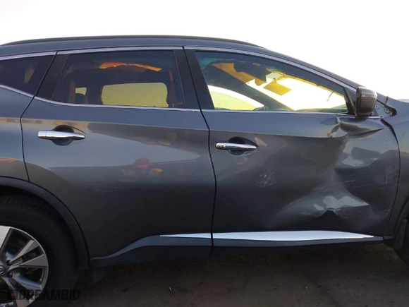 2017 Nissan Murano SL with VIN 5N1AZ2MG5HN114910, listed as a IAAI auction lot 41320302 with 59,932 mi miles. Bid and sale history available at carsss.com. Image 14.