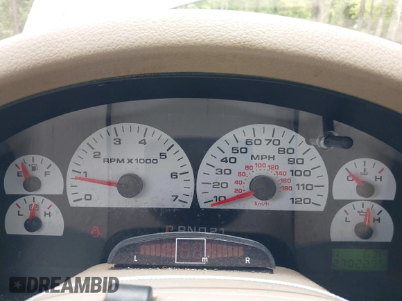 2005 Ford F-150 XLT with VIN 1FTPX125X5NA97503, listed as a IAAI auction lot 42458999 with 270,223 mi miles and . Bid and sale history available at DreamBid. Image 7.