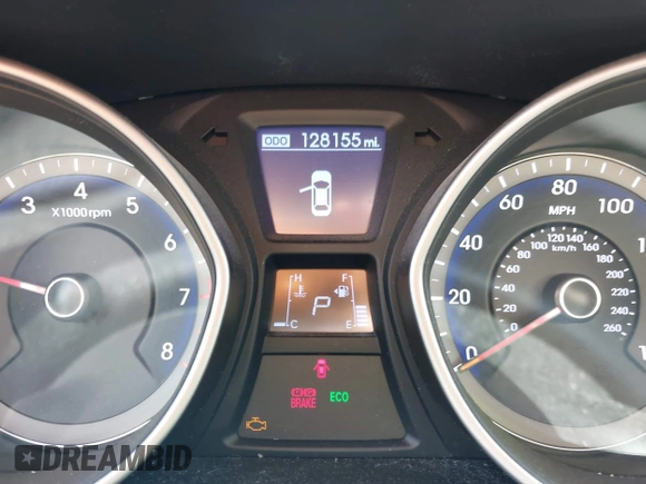 2016 Hyundai Elantra with VIN KMHD35LH4GU296386, listed as a IAAI auction lot 42235678 with 128,155 mi miles and . Bid and sale history available at DreamBid. Image 7.