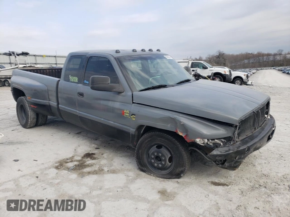 1996 Dodge Ram 3500 with VIN 3B7MC33C1TM128281, listed as a Copart auction lot 82966324 with 235,469 mi miles and Salvage Title. Bid and sale history available at carsss.com. Image 4.