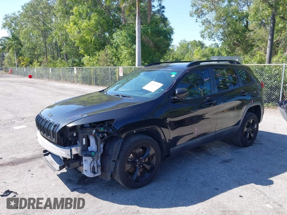 2016 Jeep Cherokee Latitude with VIN 1C4PJLCB6GW184264, listed as a IAAI auction lot 41783299 with 187,767 mi miles. Bid and sale history available at carsss.com. Image 17.