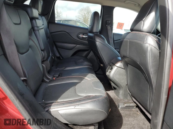 2015 Jeep Cherokee Trailhawk with VIN 1C4PJMBS9FW544133, listed as a Copart auction lot 51000485 with 96,146 mi miles and Salvage Title. Bid and sale history available at carsss.com. Image 11.