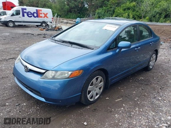 2006 Honda Civic LX z VIN 1HGFA16596L151430, wystawiony jako IAAI lot #42331418 z przebiegiem 53 812 mil mil oraz . Historia ofert i sprzedaży dostępna na DreamBid. Obrazek 2.