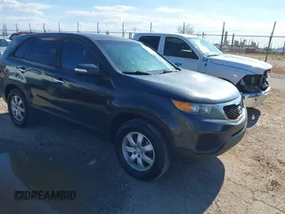 2011 Kia Sorento LX with VIN 5XYKT3A14BG035954, listed as a IAAI auction lot 42432391 with 152,740 mi miles and . Bid and sale history available at DreamBid. Image 1.