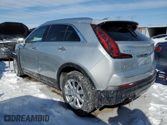 2020 Cadillac XT4 AWD Luxury with VIN 1GYFZBR44LF093831, listed as a Copart auction lot 45584755 with 30,298 mi miles and Salvage Title. Bid and sale history available at carsss.com. Image 2.