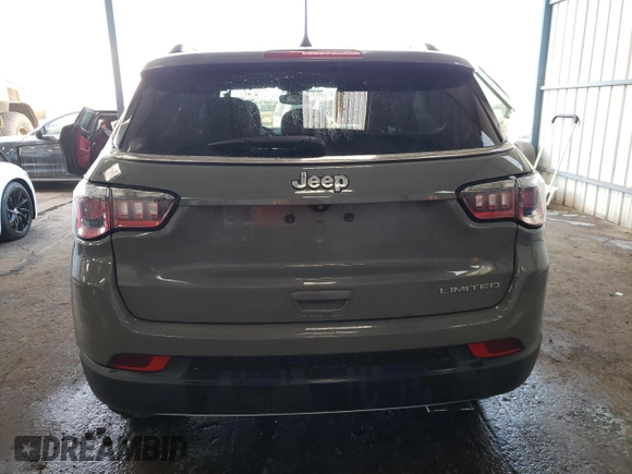 2020 Jeep Compass Limited with VIN 3C4NJCCB9LT170785, listed as a Copart auction lot 42212065 with 55,763 mi miles and Clean Title. Bid and sale history available at DreamBid. Image 6.