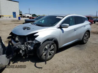 2020 Nissan Murano S with VIN 5N1AZ2AJ9LN121934, listed as a Copart auction lot 52608495 with 61,814 mi miles and Salvage title. Bid and sale history available at DreamBid. Image 1.