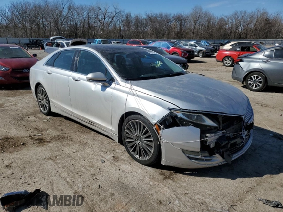 2013 Lincoln MKZ with VIN 3LN6L2JK2DR821552, listed as a Copart auction lot 46279785 with 142,923 mi miles and Salvage Title. Bid and sale history available at DreamBid. Image 4.