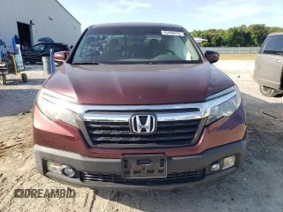 2019 Honda Ridgeline RTL-T with VIN 5FPYK2F67KB001114, listed as a Copart auction lot 55498555 with 79,755 mi miles and Salvage title. Bid and sale history available at DreamBid. Image 5.
