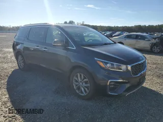 2019 Kia Sedona EX with VIN KNDMC5C13K6558435, listed as a Copart auction lot 73208964 with 75,710 mi miles and Salvage Title. Bid and sale history available at carsss.com. Image 4.