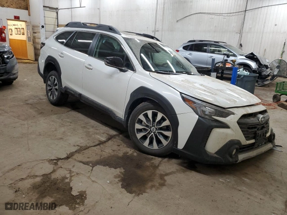 2024 Subaru Outback Limited XT with VIN 4S4BTGND5R3273589, listed as a Copart auction lot 82640314 with 9,312 mi miles and Salvage Title. Bid and sale history available at carsss.com. Image 4.