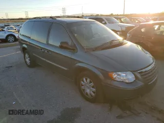 2007 Chrysler Town & Country LWB Touring with VIN 2A4GP54L67R262580, listed as a Copart auction lot 77816454 with 188,821 mi miles and Salvage Title. Bid and sale history available at carsss.com. Image 4.