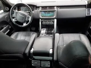 2017 Land Rover Range Rover HSE z VIN SALGS2FV2HA353314, wystawiony jako Copart lot #55596165 z przebiegiem 85 126 mil mil oraz Szkoda całkowita • Salvage title. Historia ofert i sprzedaży dostępna na DreamBid. Obrazek 8.