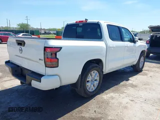 2024 Nissan Frontier SV with VIN 1N6ED1EJ0RN634679, listed as a IAAI auction lot 42075250 with 2,296 mi miles and . Bid and sale history available at DreamBid. Image 4.