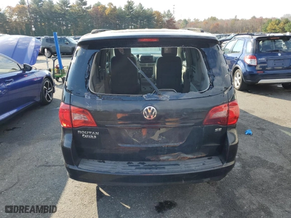 2009 Volkswagen Routan SE with VIN 2V8HW34189R595533, listed as a Copart auction lot 73187644 with 188,553 mi miles and Clean Title. Bid and sale history available at carsss.com. Image 6.