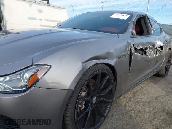 2015 Maserati Ghibli S Q4 z VIN ZAM57RTA8F1144095, wystawiony jako IAAI lot #41392848 z przebiegiem 52 237 mil mil oraz . Historia ofert i sprzedaży dostępna na DreamBid. Obrazek 6.