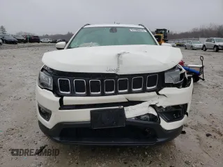 2021 Jeep Compass Altitude with VIN 3C4NJDBB7MT503266, listed as a Copart auction lot 51506075 with 77,524 mi miles and Salvage title. Bid and sale history available at DreamBid. Image 5.