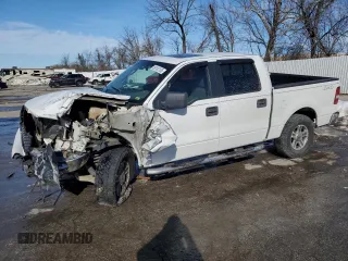 2005 Ford F-150 XLT with VIN 1FTPW14585FB29598, listed as a Copart auction lot 89103135 with 203,942 mi miles and Salvage Title. Bid and sale history available at carsss.com. Image 1.