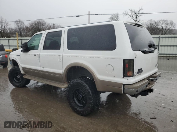 2001 Ford Excursion Limited с VIN 1FMSU43F91EA90446, выставлен на аукционе Copart как лот 86746264 с пробегом 247 849 миль миль и Списание • Salvage title. История ставок и продаж доступна на DreamBid. Изображение 2.