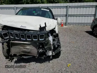 2018 Jeep Compass Limited with VIN 3C4NJDCB3JT402168, listed as a Copart auction lot 55512445 with 49,832 mi miles and Salvage Title. Bid and sale history available at DreamBid. Image 14.
