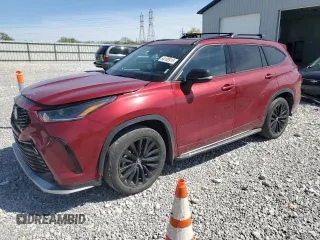 2023 Toyota Highlander L z VIN 5TDKDRBH5PS017100, wystawiony jako Copart lot #54158915 z przebiegiem 49 508 mil mil oraz Szkoda całkowita • Salvage title. Historia ofert i sprzedaży dostępna na DreamBid. Obrazek 1.