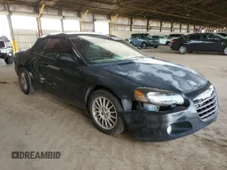 2004 Chrysler Sebring LXi with VIN 1C3EL55R54N346611, listed as a Copart auction lot 50862655 with 123,414 mi miles and Non repairable. Bid and sale history available at DreamBid. Image 4.