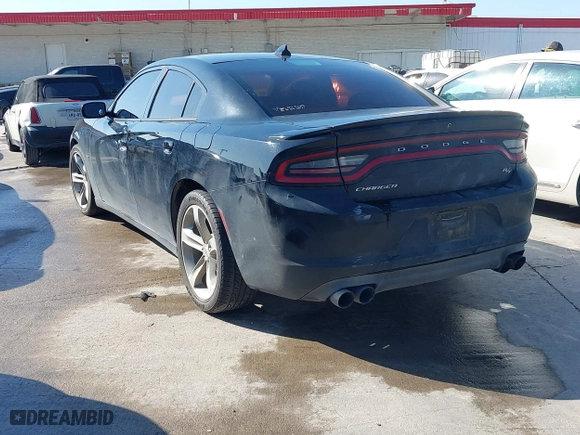 2017 Dodge Charger R/T with VIN 2C3CDXCT7HH571870, listed as a IAAI auction lot 41982710 with 196,865 mi miles. Bid and sale history available at carsss.com. Image 3.