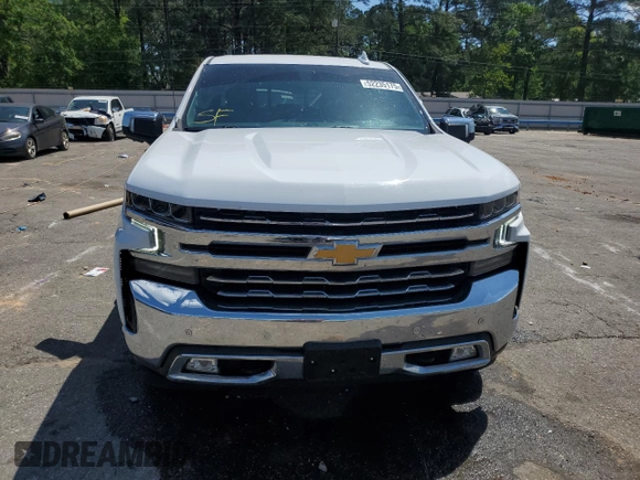 2021 Chevrolet Silverado 1500 LTZ with VIN 3GCUYGED4MG345127, listed as a Copart auction lot 52235175 with 84,007 mi miles and Salvage Title. Bid and sale history available at DreamBid. Image 5.