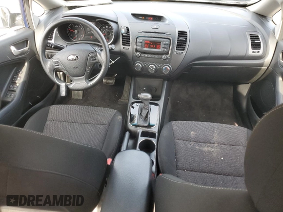 2017 Kia Forte LX with VIN 3KPFK4A73HE152252, listed as a Copart auction lot 53108165 with 96,656 mi miles and Salvage Title. Bid and sale history available at carsss.com. Image 8.