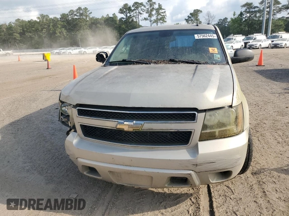 2010 Chevrolet Tahoe LS with VIN 1GNUCAE07AR171632, listed as a Copart auction lot 57562445 with Not provided miles and Clean title. Bid and sale history available at DreamBid. Image 7.