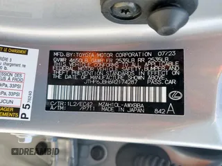 2024 Lexus UX 250h Premium с VIN JTHP6JBH6R2174287, выставлен на аукционе Copart как лот 61928175 с пробегом 15 625 миль миль и Списание • Salvage title. История ставок и продаж доступна на DreamBid. Изображение 13.